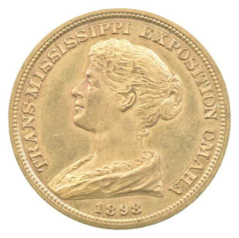 1898 Trans-Mississippi Exposition Omaha So-Called Dollar *3747
