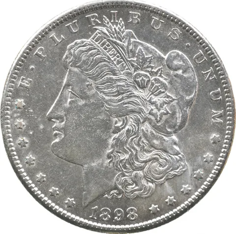 1898-S Morgan Silver Dollar *2826