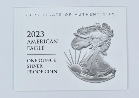 COA 2023-W American Silver Eagle Proof