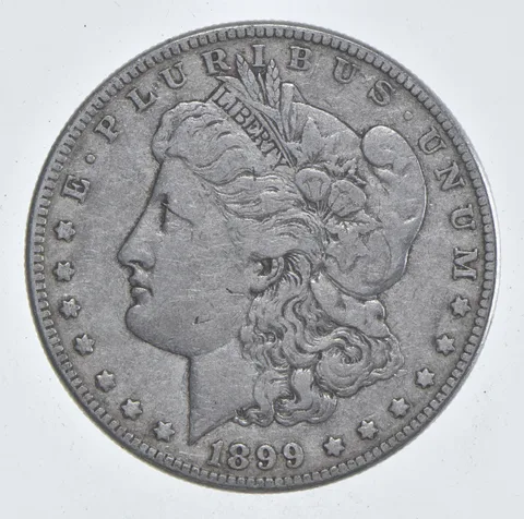 Early - 1899-O Morgan Silver Dollar - 90% US Coin *849