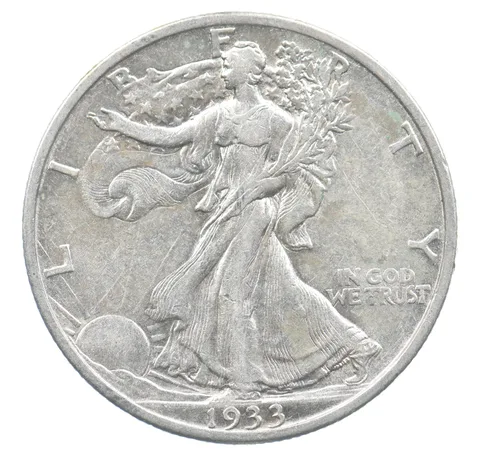 1933-S Walking Liberty Half Dollar *4859