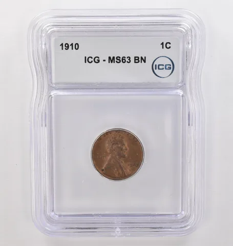 1910 Lincoln Wheat Cent MS63 BN ICG Beautiful Tone *4181