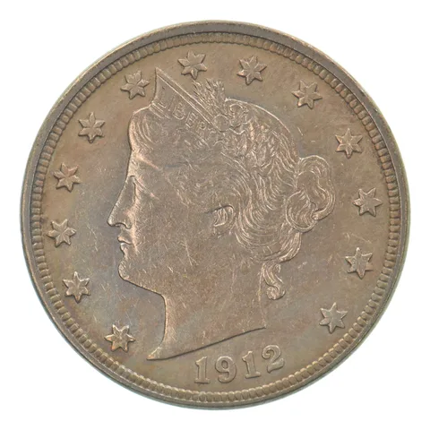 1912 Liberty V Nickel Beautiful Tone *9547