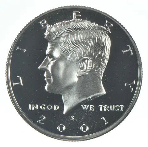 2001-S Kennedy Half Dollar CLAD Proof