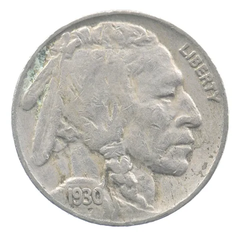 1930 Indian Head Buffalo Nickel *0350