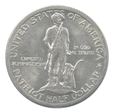 1925 Lexington Concord Commemorative Half Dollar *7567