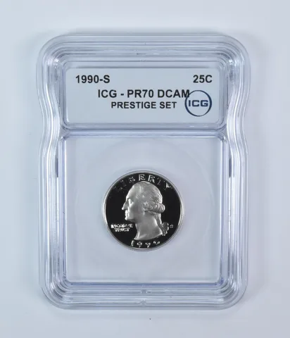 1990-S Washington Quarter Prestige Set PR70 DCAM ICG
