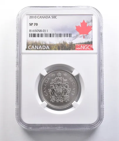 2010 Canada 50 Cents SP70 NGC *6897