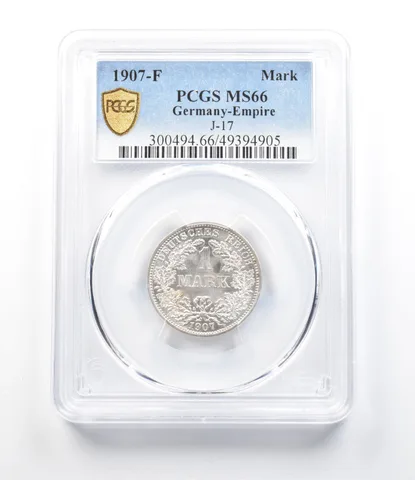 1907-F Germany Empire Mark J-17 MS66 PCGS *4270