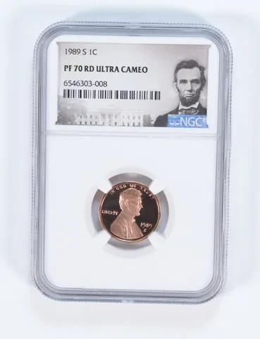1989-S Lincoln Memorial Cent PF70 RD NGC Special Lbl
