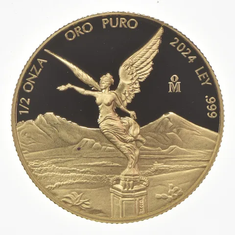 2024 Mo Mexico 1/2 Onza Gold Libertad Proof *0553