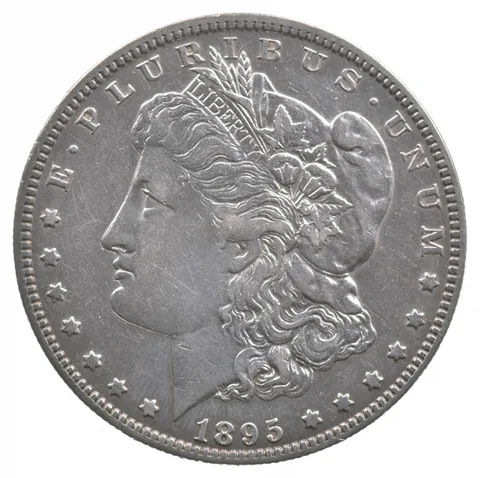 1895-O Morgan Silver Dollar *4364