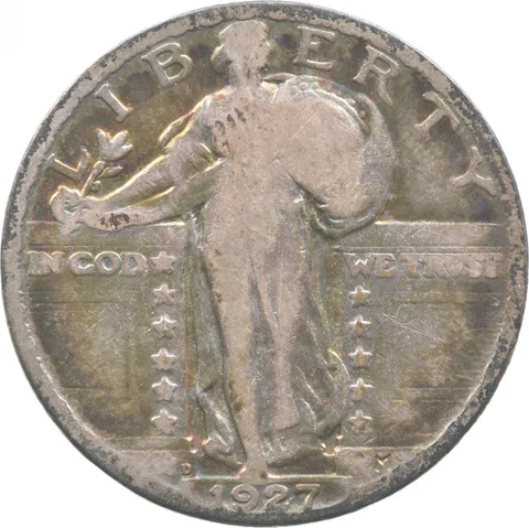 1927-D Standing Liberty Quarter *7613