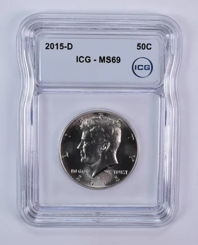 2015-D Kennedy Half Dollar MS69 ICG