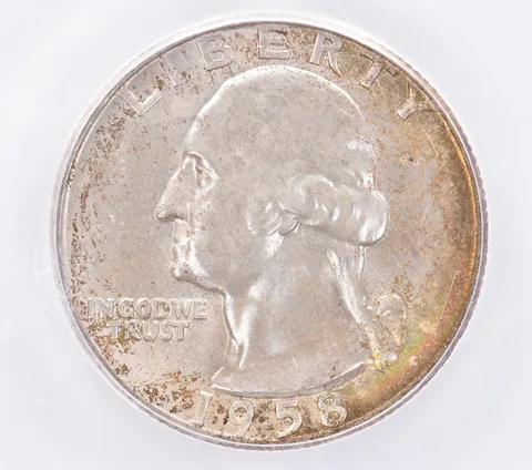 1958-D Washington Quarter MS67 ICG Beautiful Tone *2524