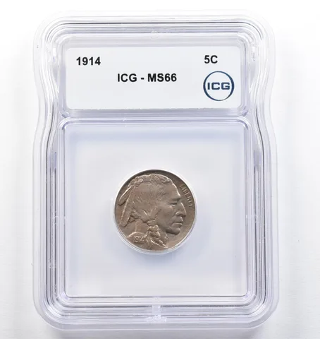 1914 Indian Head Buffalo Nickel MS66 ICG *0723