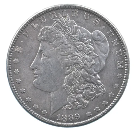 Better 1889 Morgan Silver Dollar - 90% US Coin - Nice Coin *639