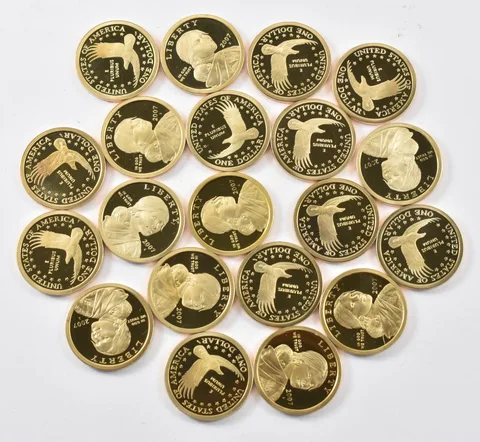 (20) 2007 Sacagawea Dollar Proof ROLL