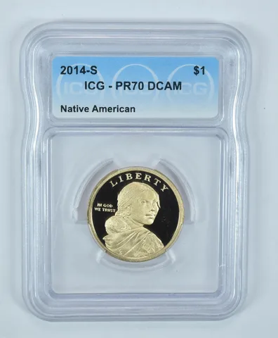 2014-S Sacagawea $1 Native Hospitality PR70 DCAM ICG