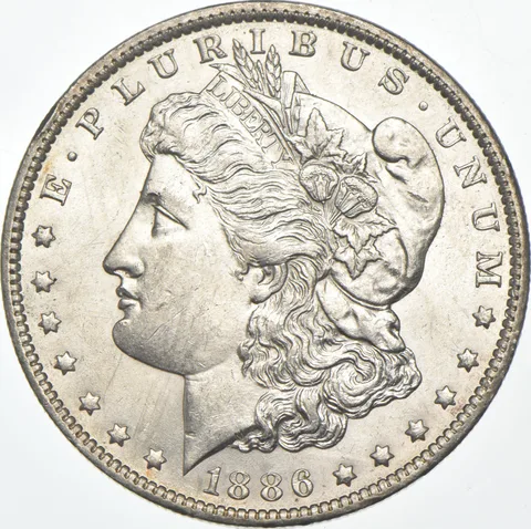 1886-O Morgan Silver Dollar *7955