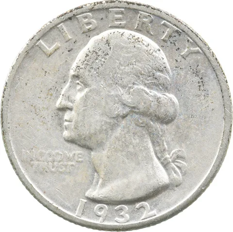 1932-S Washington Quarter *9276
