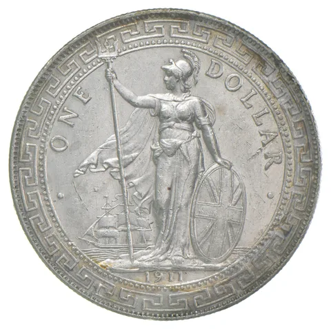 1911 United Kingdom British Trade Dollar *8994