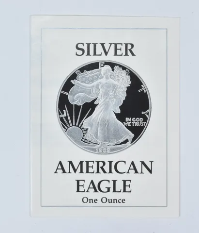 COA 1989-S American Silver Eagle Proof