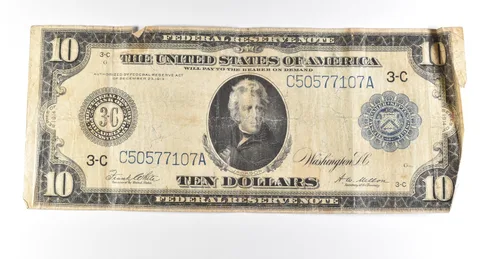 1914 $10 Philadelphia PA FRN Large Note Blue Seal *2789