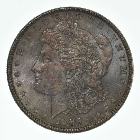 1885 Morgan Silver Dollar Beautiful Tone! *2497