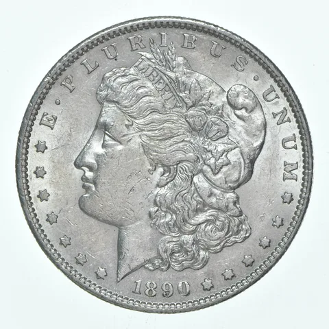 BU/Unc 1890-S Morgan Silver Dollar (1 coin)