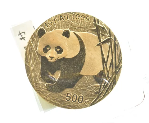 2002 China 500 Yuan Gold Panda 1 Oz Gold *4389