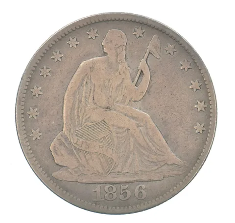 1856-O Seated Liberty Half Dollar Beautiful Tone *5403