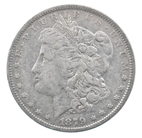Better 1879 Morgan Silver Dollar - 90% US Coin - Nice Coin *586