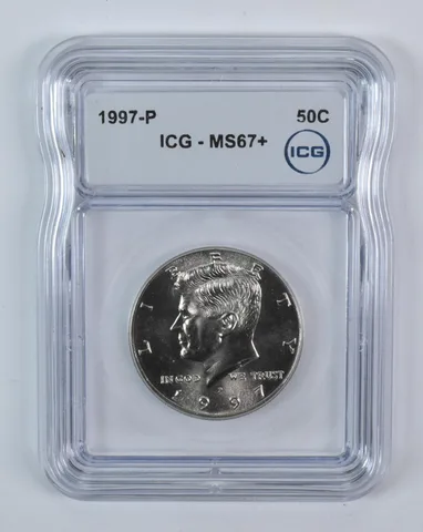 1997-P Kennedy Half Dollar MS67+ ICG