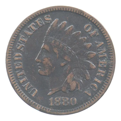 1880 Indian Head Cent *2258