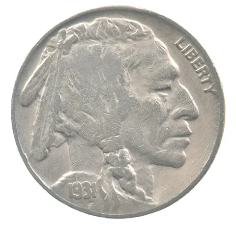 1931-S Indian Head Buffalo Nickel *9382