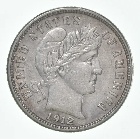 1912-D Barber Dime *9183