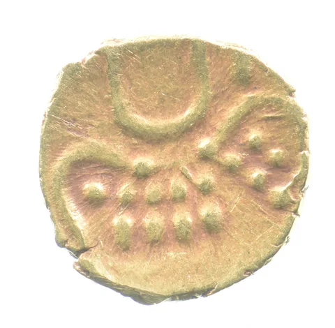 ND India 1 Fanam Gold Travancore *2292