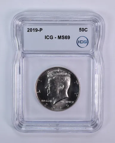 2019-P Kennedy Half Dollar MS69 ICG