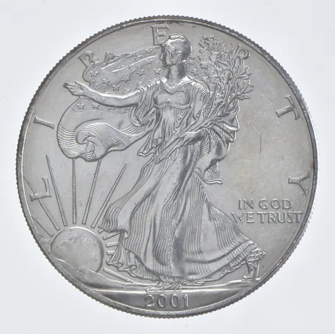 2001 American Silver Eagle Estate Coin Collection *064