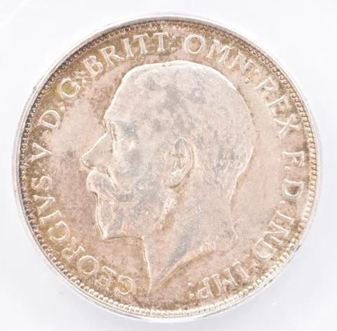 1916 Great Britain Florin MS62 ICG Beautiful Tone *1967