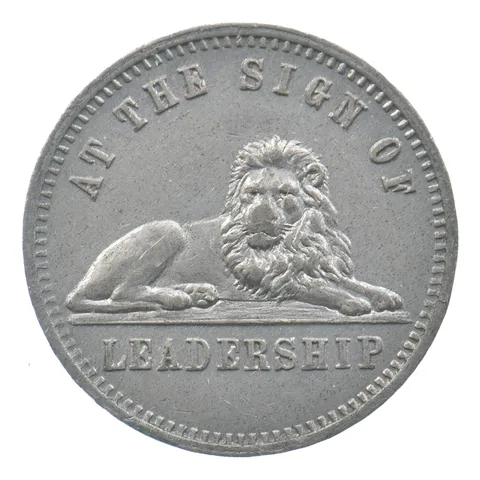 Souvenir Of The Wanamaker Stores - At The Sign Of Leadership Token *5031