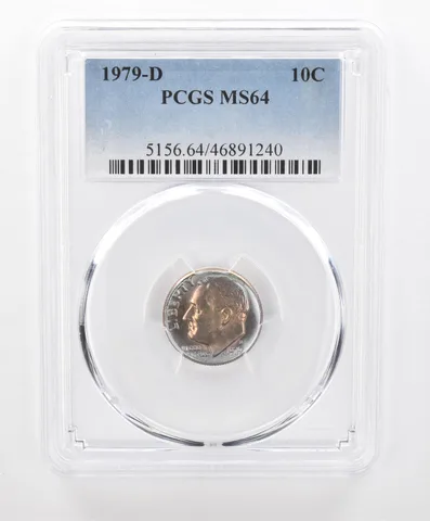 1979-D Roosevelt Dime MS64 PCGS Beautiful Tone *2718
