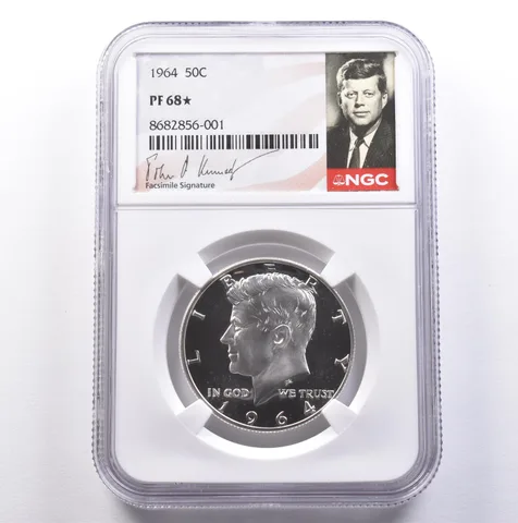 1964 Kennedy Half Dollar PF68* STAR NGC *9143
