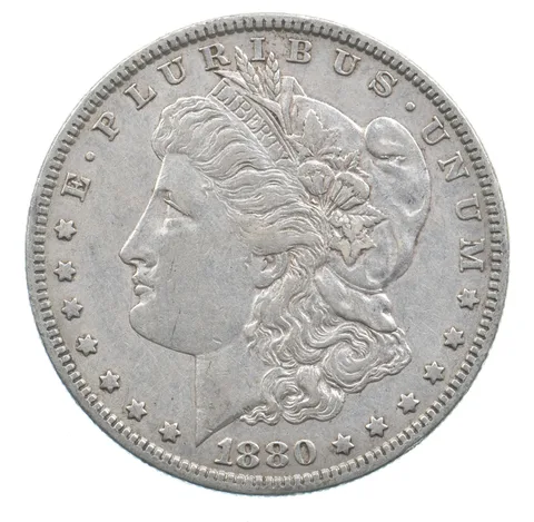 Early - 1880-O Morgan Silver Dollar - 90% US Coin *007