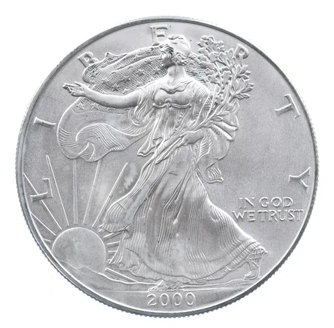 Better Date 2000 American Silver Eagle 1 Troy Oz .999 Fine Silver *725