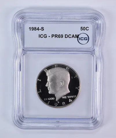 1984-S Kennedy Half Dollar PR69 DCAM ICG