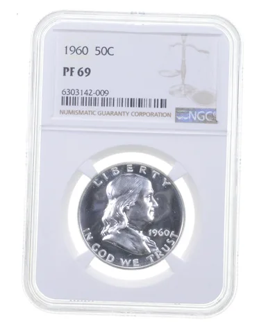 PF69 1960 Franklin Half Dollar - Graded NGC *6512