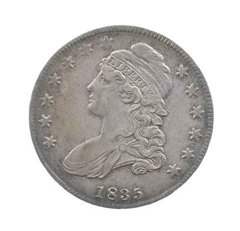 1835 Capped Bust Half Dollar *4410