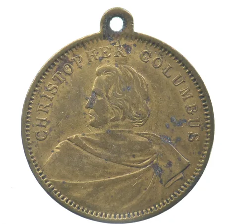 Christopher Columbus - World's Exposition Medal *5067